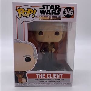 Funko Pop Star Wars The Client #346 Mandalorian Vinyl Figure Collectible